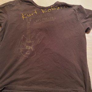 Nirvana Kurt Cobain Fender JagStang sketch L